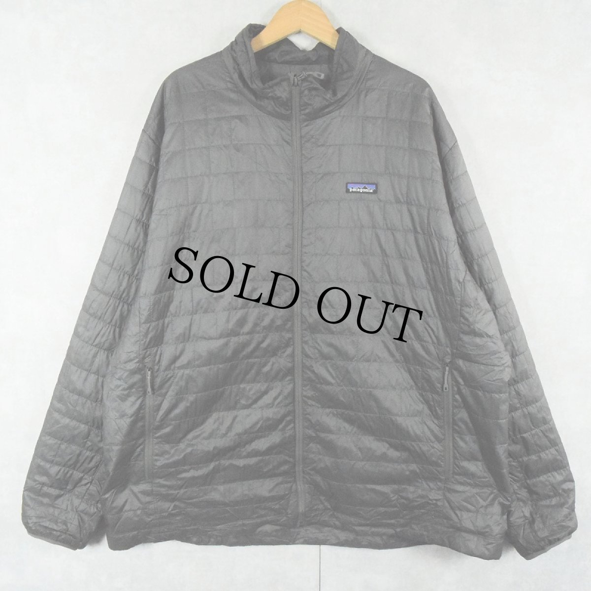 画像1: 2021AW Patagonia ナノパフジャケット GRAY (1)