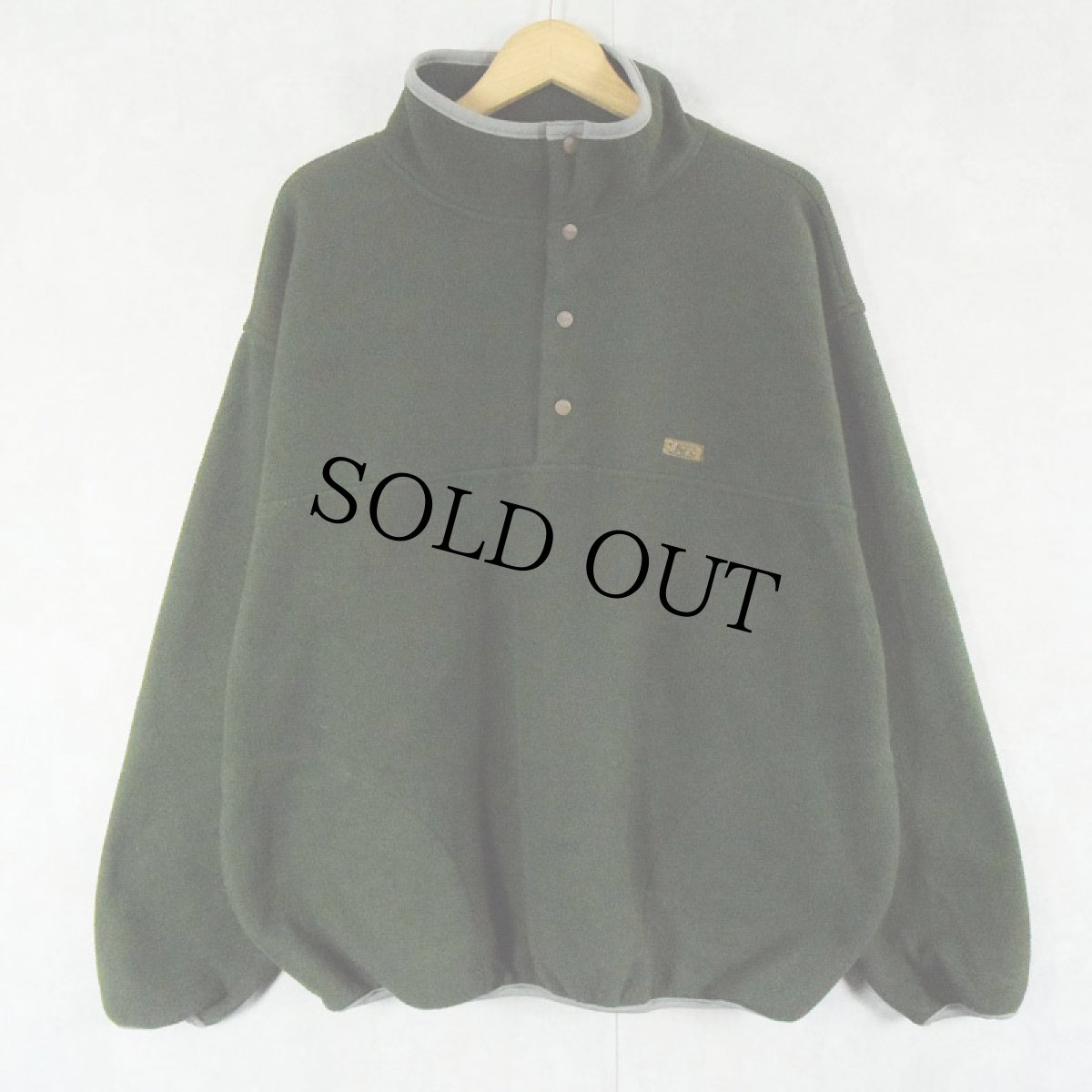 画像1: ORVIS フリースプルオーバージャケット XL (1)