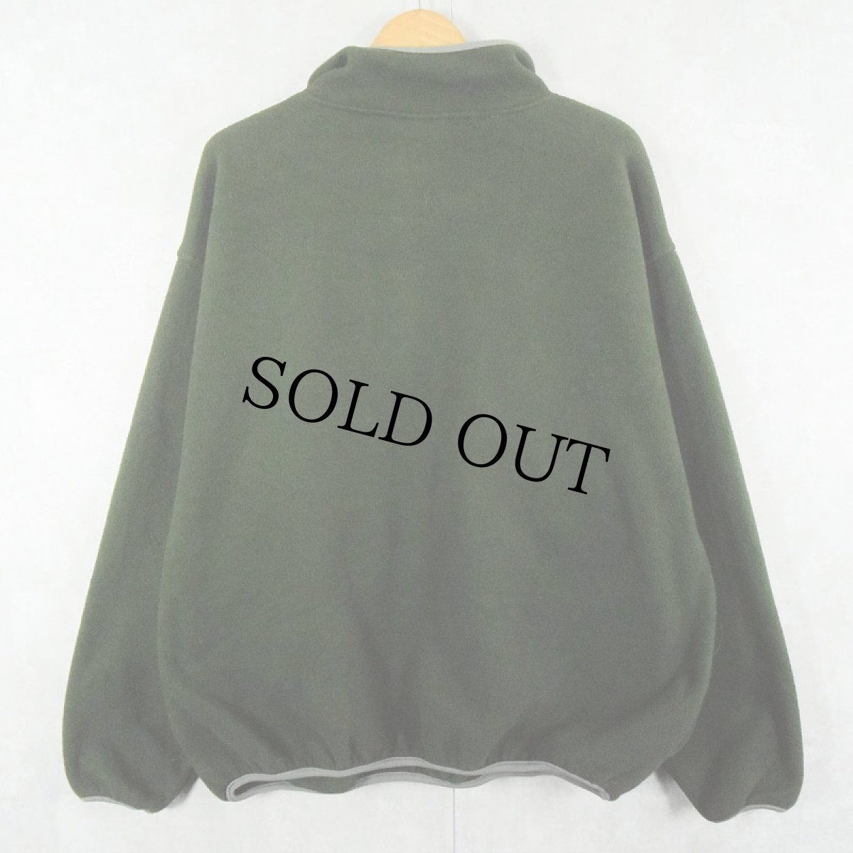 画像2: ORVIS フリースプルオーバージャケット XL (2)