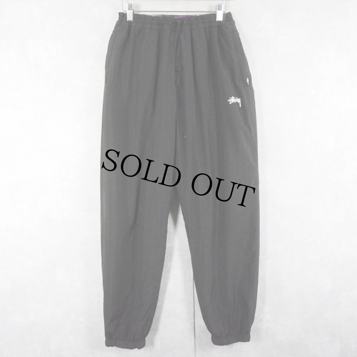 画像3: STUSSY タイダイ柄 リバーシブル キルティング×ポリエステルイージーパンツ M (3)