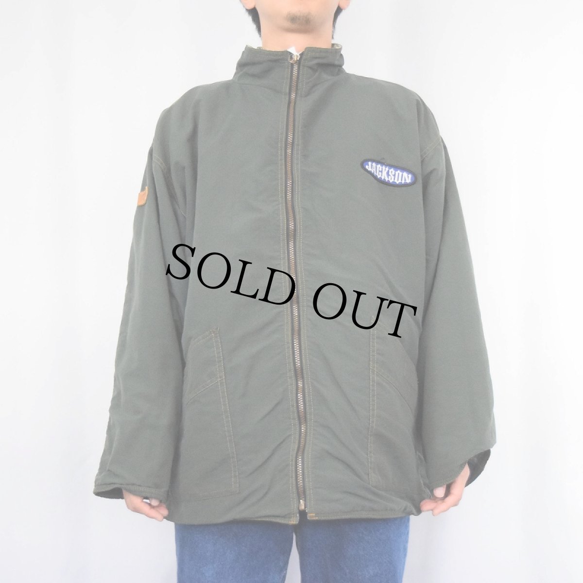 画像6: 〜90's JACKSON チェック柄ライナー ジップジャケット (6)