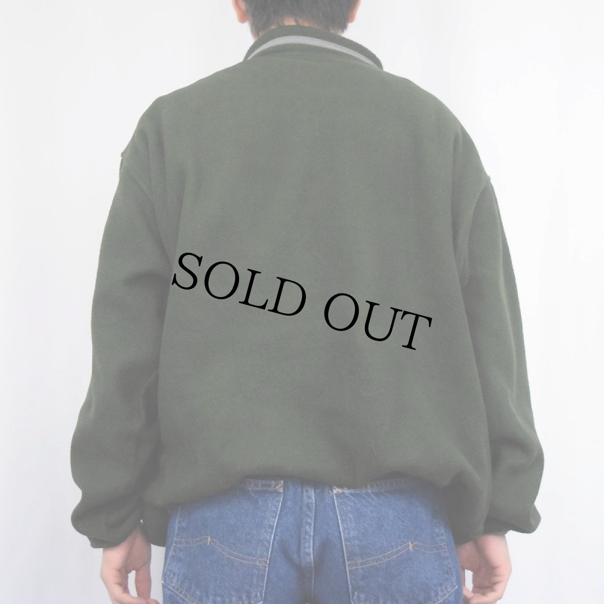 画像4: ORVIS フリースプルオーバージャケット XL (4)