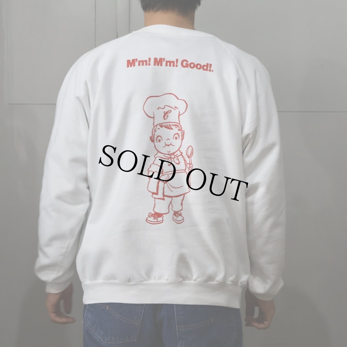 画像3: 80's〜 Campbell's Soup "M'm! M'm! GOOD!" プリントスウェット (3)