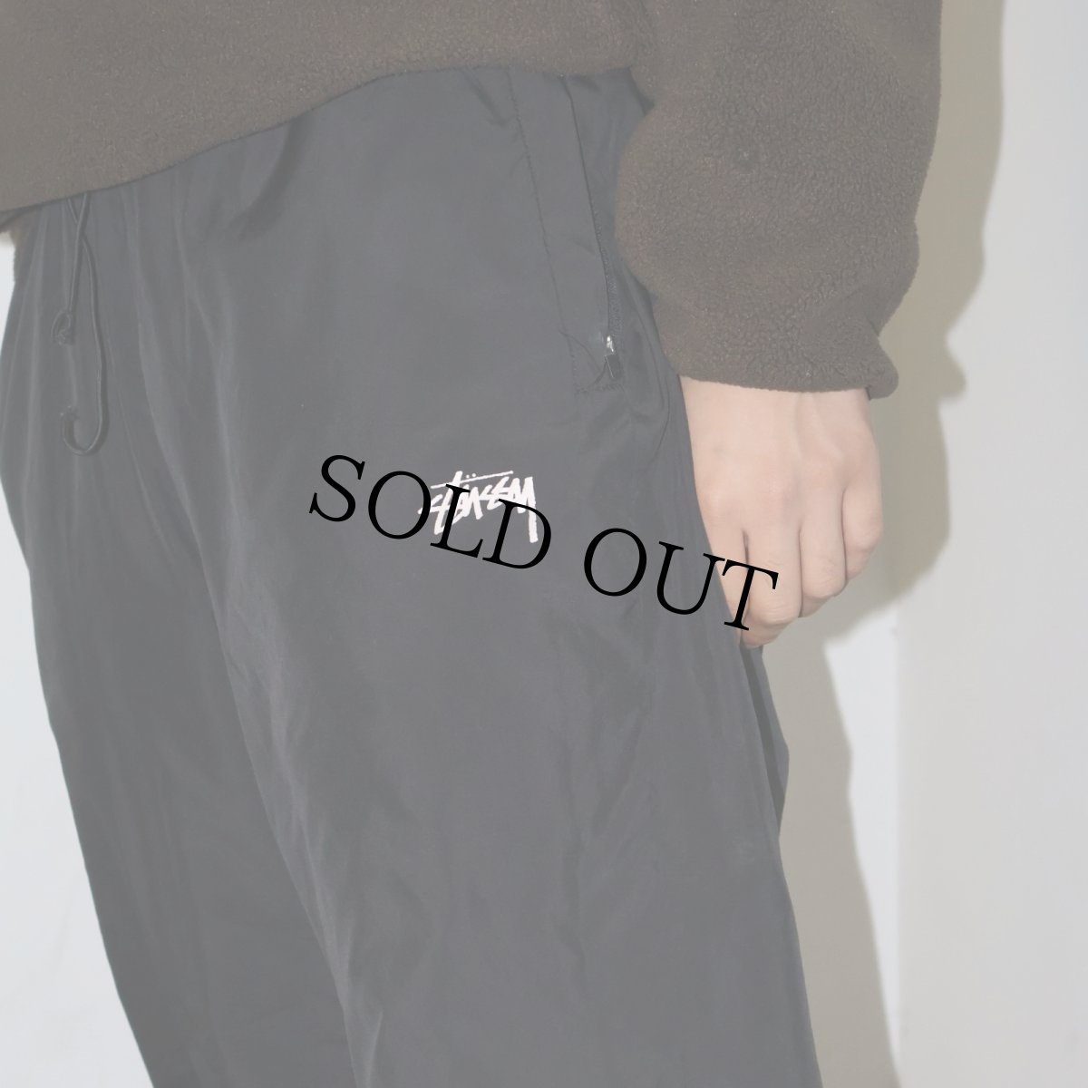 画像4: STUSSY タイダイ柄 リバーシブル キルティング×ポリエステルイージーパンツ M (4)