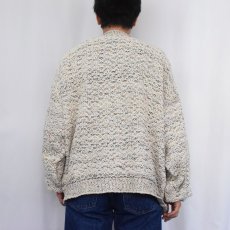画像3: 90's T・L・C ミックスカラー コットンニットセーター (3)