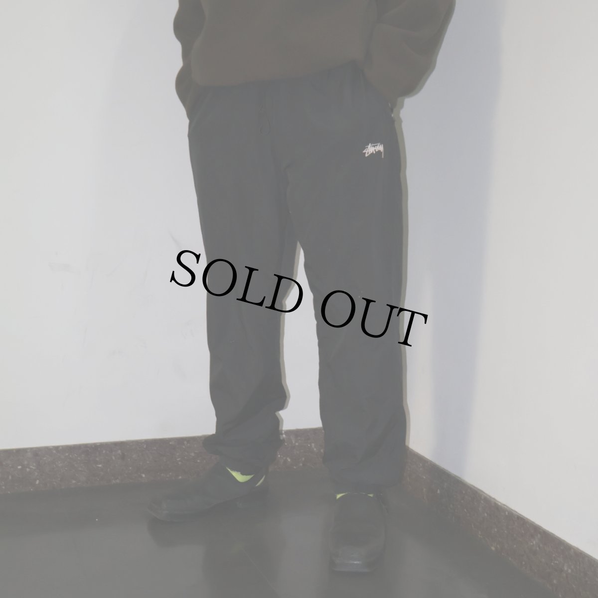 画像5: STUSSY タイダイ柄 リバーシブル キルティング×ポリエステルイージーパンツ M (5)