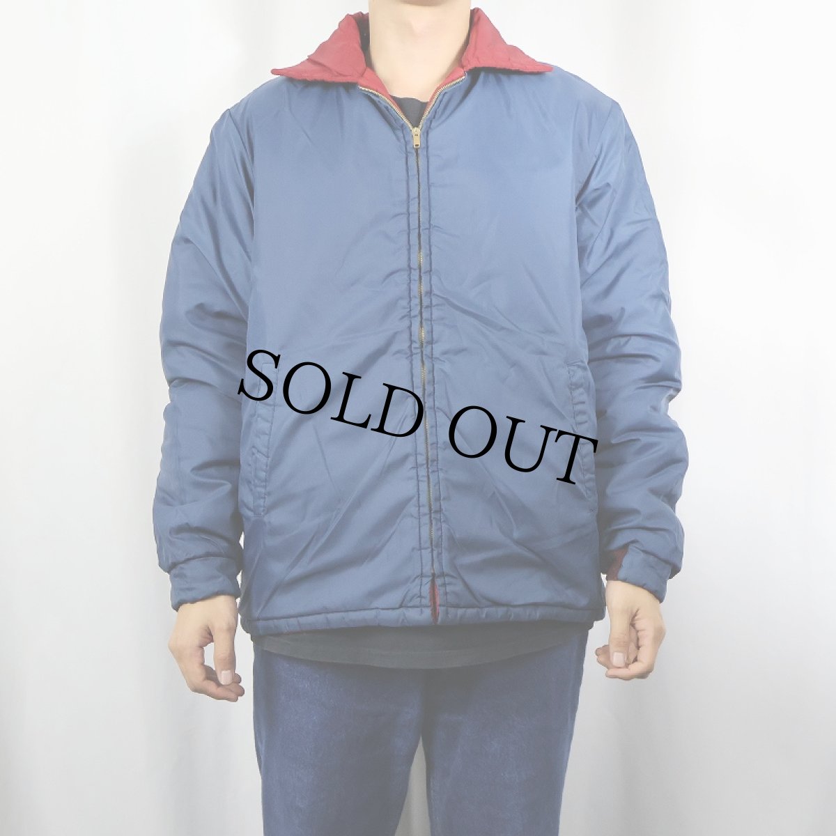 画像5: 70's 中綿入り リバーシブル キルティングジャケット (5)