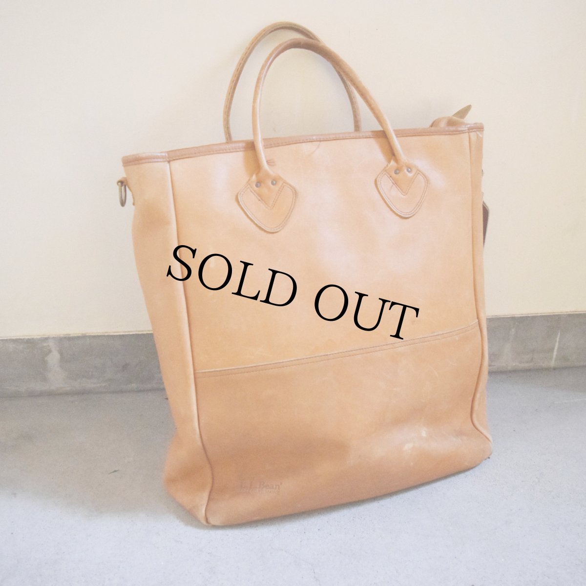 画像2: 90's L.L.Bean レザートートバッグ (2)