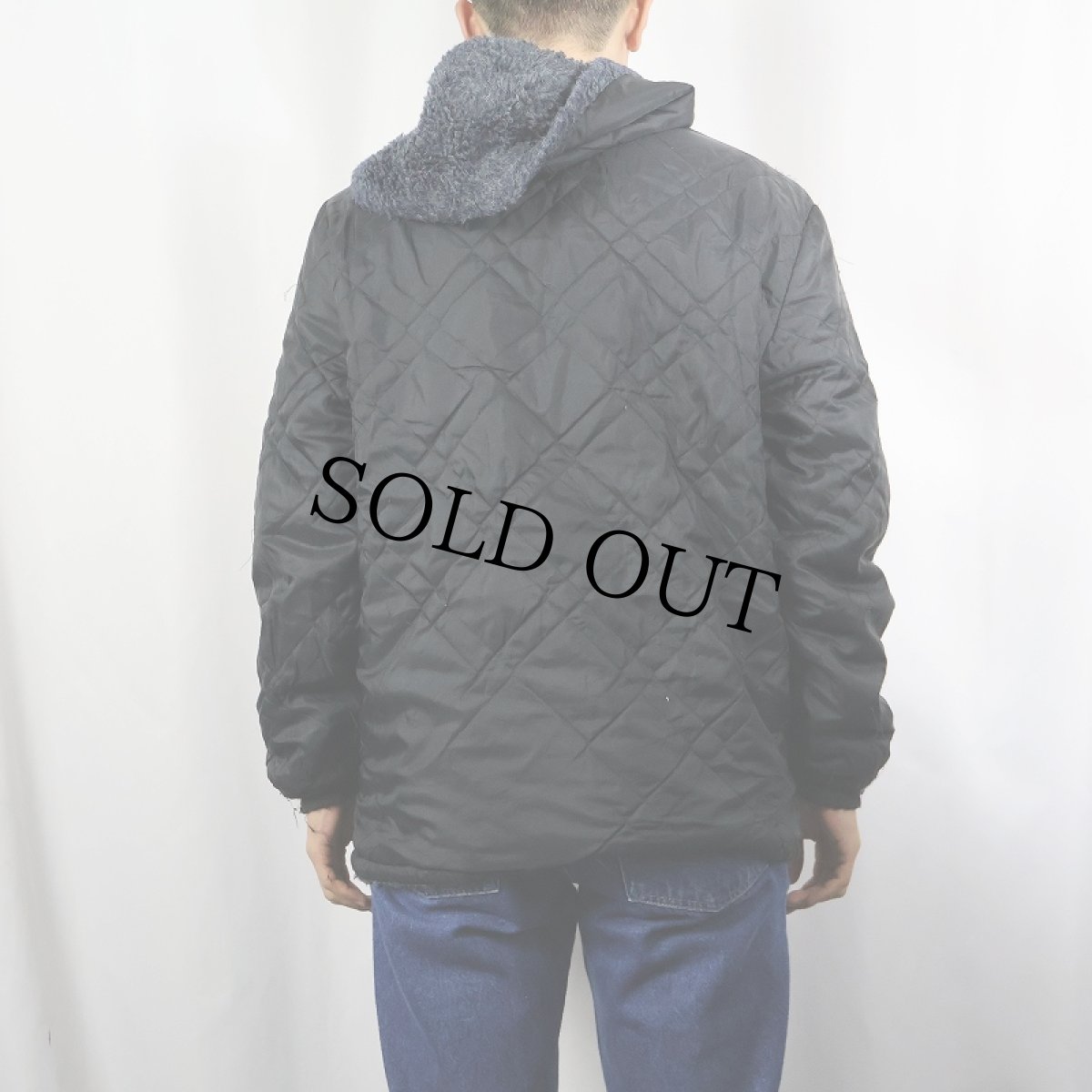 画像6: 70's〜 中綿入り リバーシブル ボアジップパーカー (6)