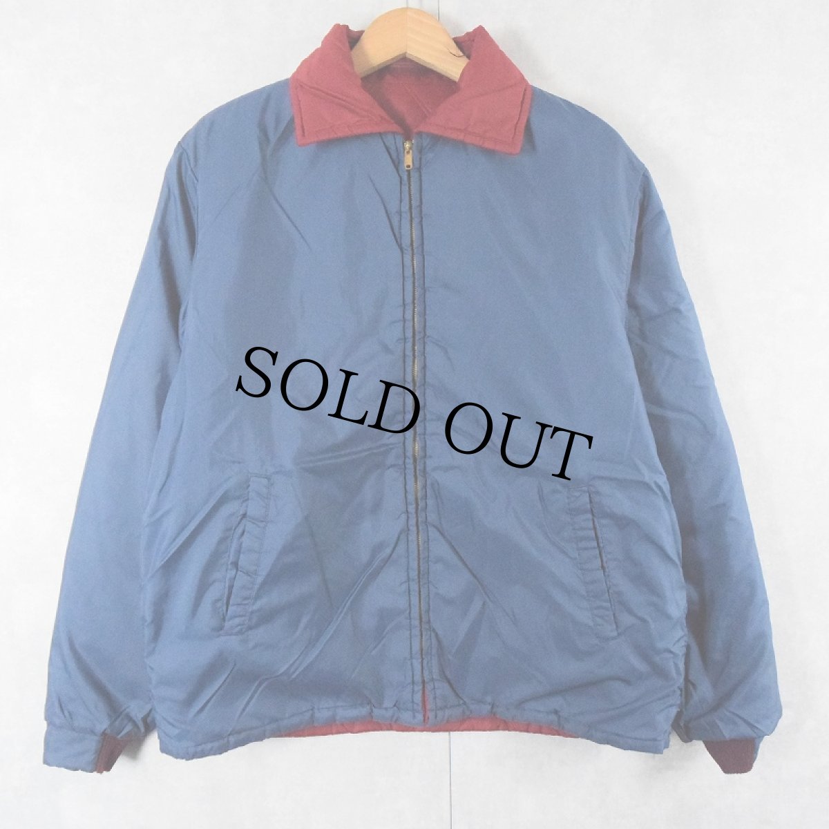 画像2: 70's 中綿入り リバーシブル キルティングジャケット (2)