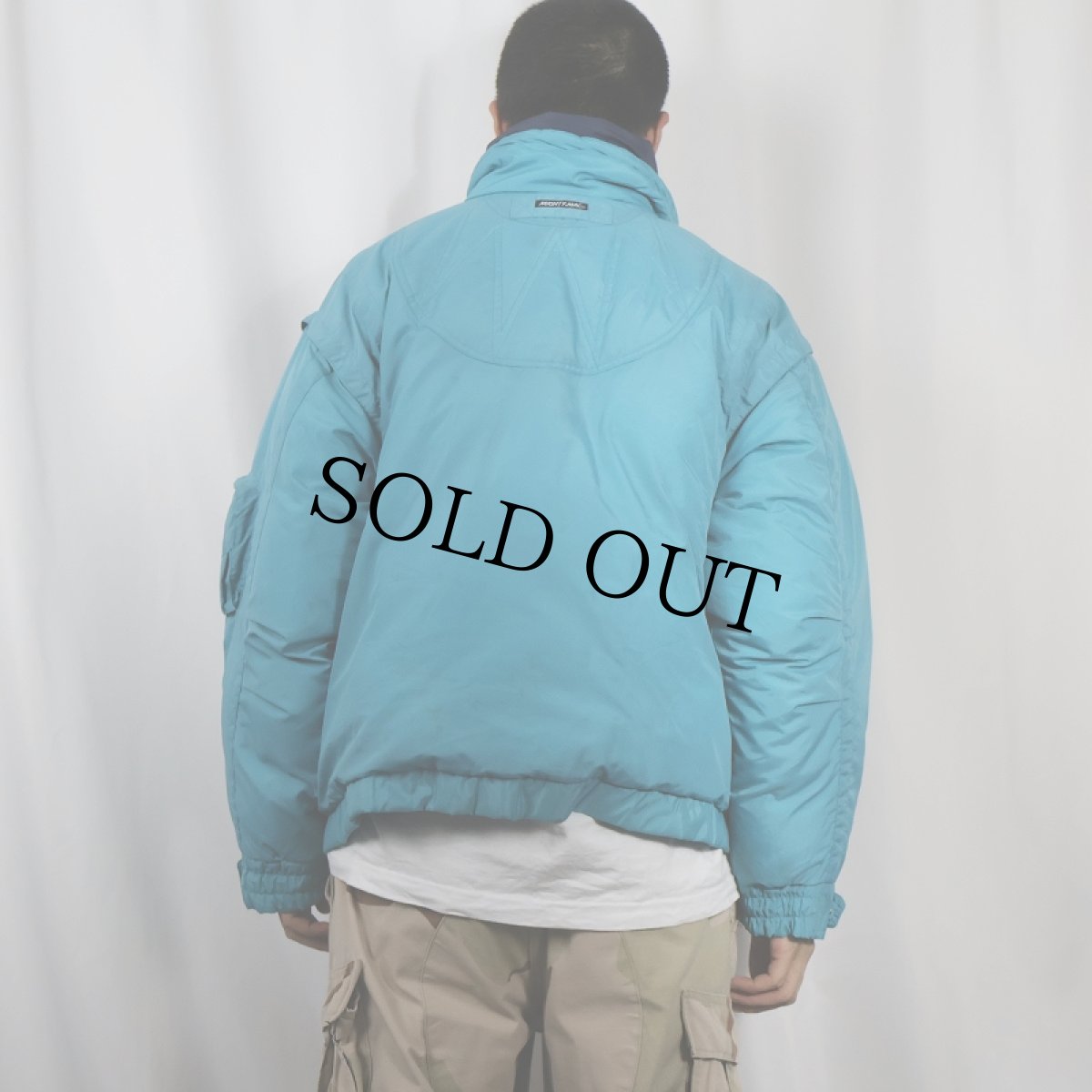 画像3: 90's MIGHTY-MAC ナイロンダウンジャケット L (3)