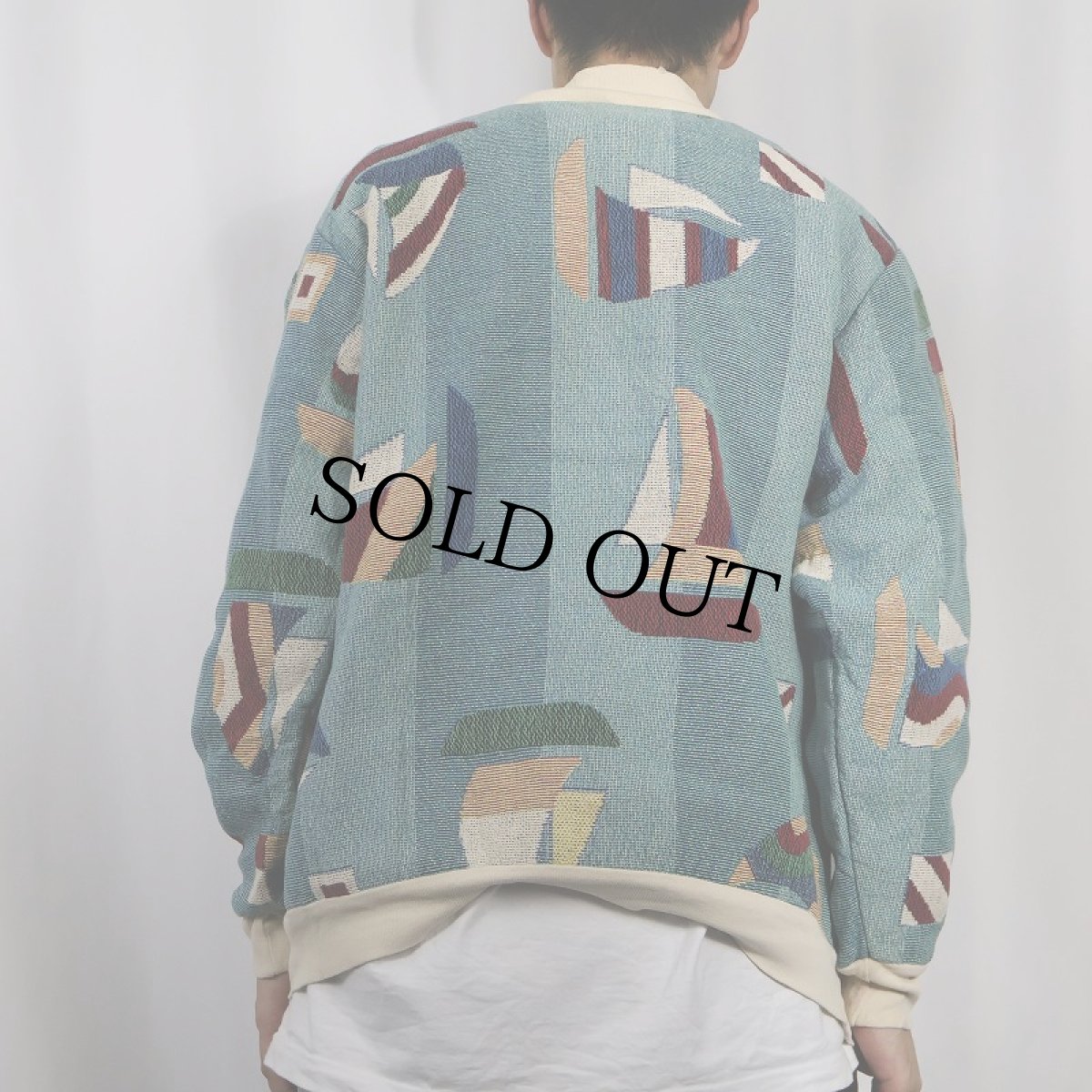 画像4: EARL ALLEN ヨット柄 ゴブラン織りスウェット (4)