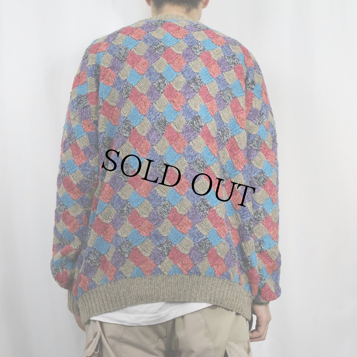 画像3: 90's NORTHERN ISLES チェック柄 コットン XL (3)