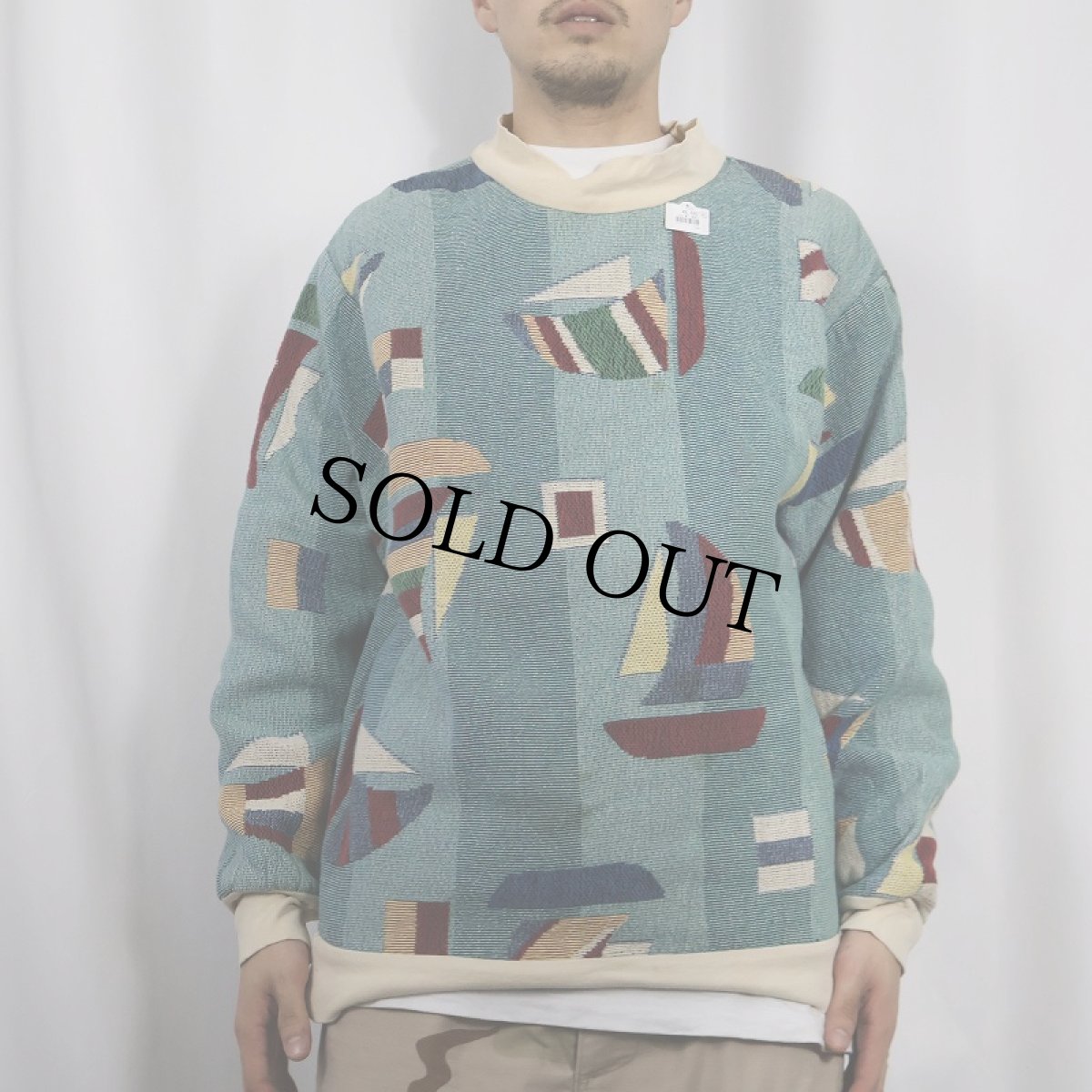 画像3: EARL ALLEN ヨット柄 ゴブラン織りスウェット (3)