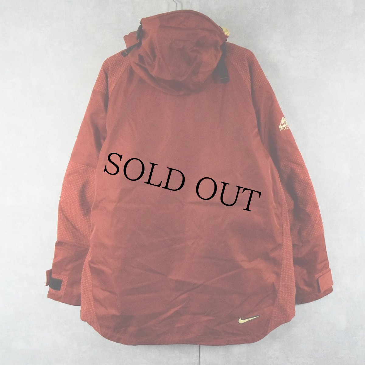 画像2: 2000's NIKE ACG "THERMAL LAYER 3" チェック柄 ナイロンマウンテンパーカー S (2)