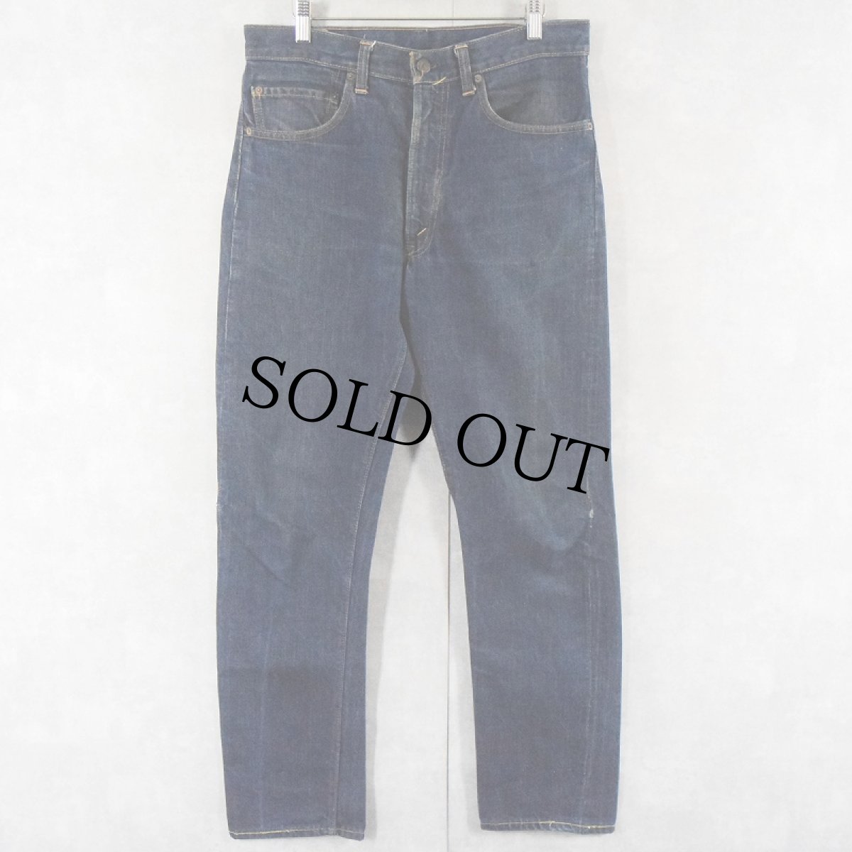 画像1: 60's LEVI'S 505-0217 BIGE デニムパンツ W34 (1)