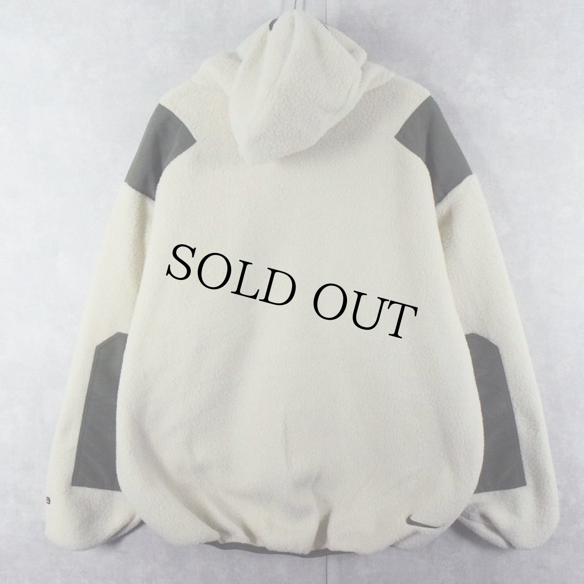 画像2: 90〜2000's NIKE ACG USA製 "NINJA" フリースプルオーバージャケット L (2)