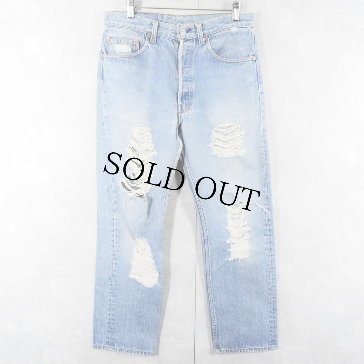 画像1: 90's Levi's 501 USA製 デニムパンツ W31 (1)