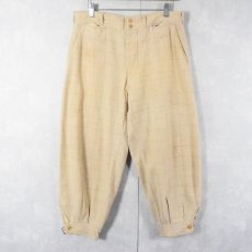 画像3: 30〜40's メルトンウール ニッカポッカ W33 (3)