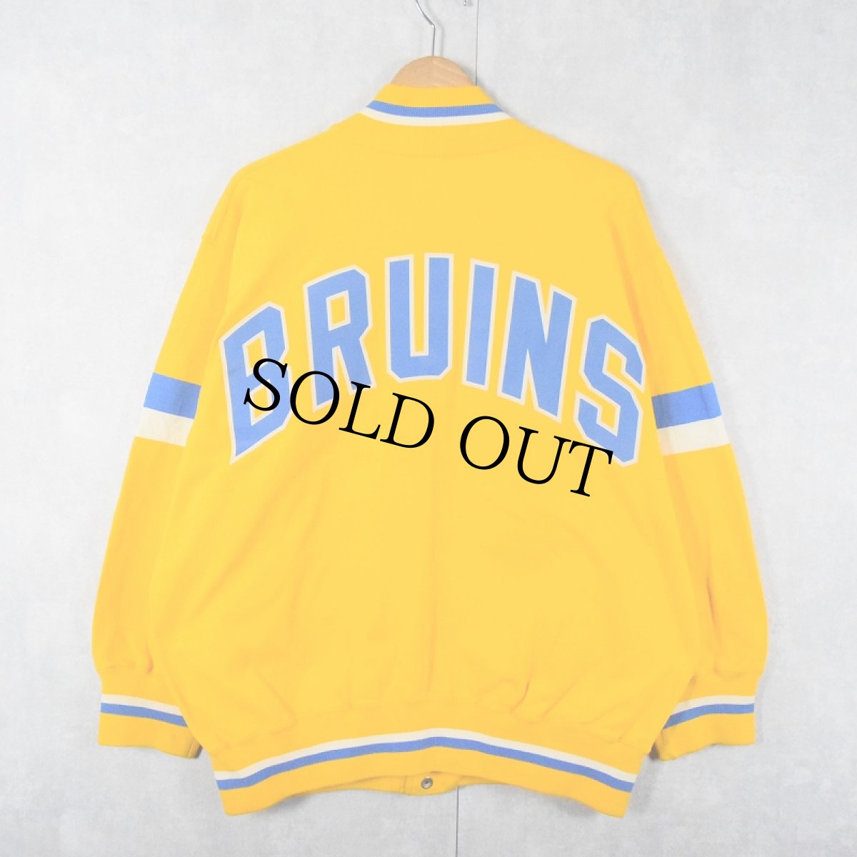 画像2: 60's Sand-Knit "UCLA" スタジャン SIZE44 (2)