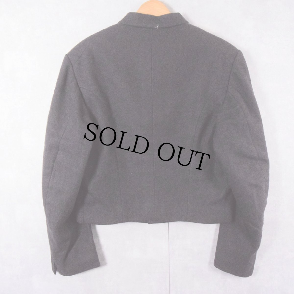 画像2: 〜70's CANADIAN OPERA CO スタンドカラーメルトンウール コスチュームジャケット (2)