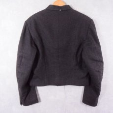 画像2: 〜70's CANADIAN OPERA CO スタンドカラーメルトンウール コスチュームジャケット (2)