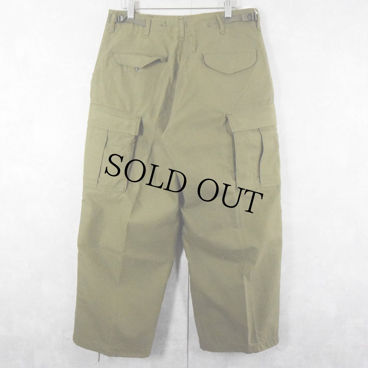 画像2: 70's U.S.MILITARY M-65 フィールドパンツ SMALL-SHORT DEADSTOCK (2)