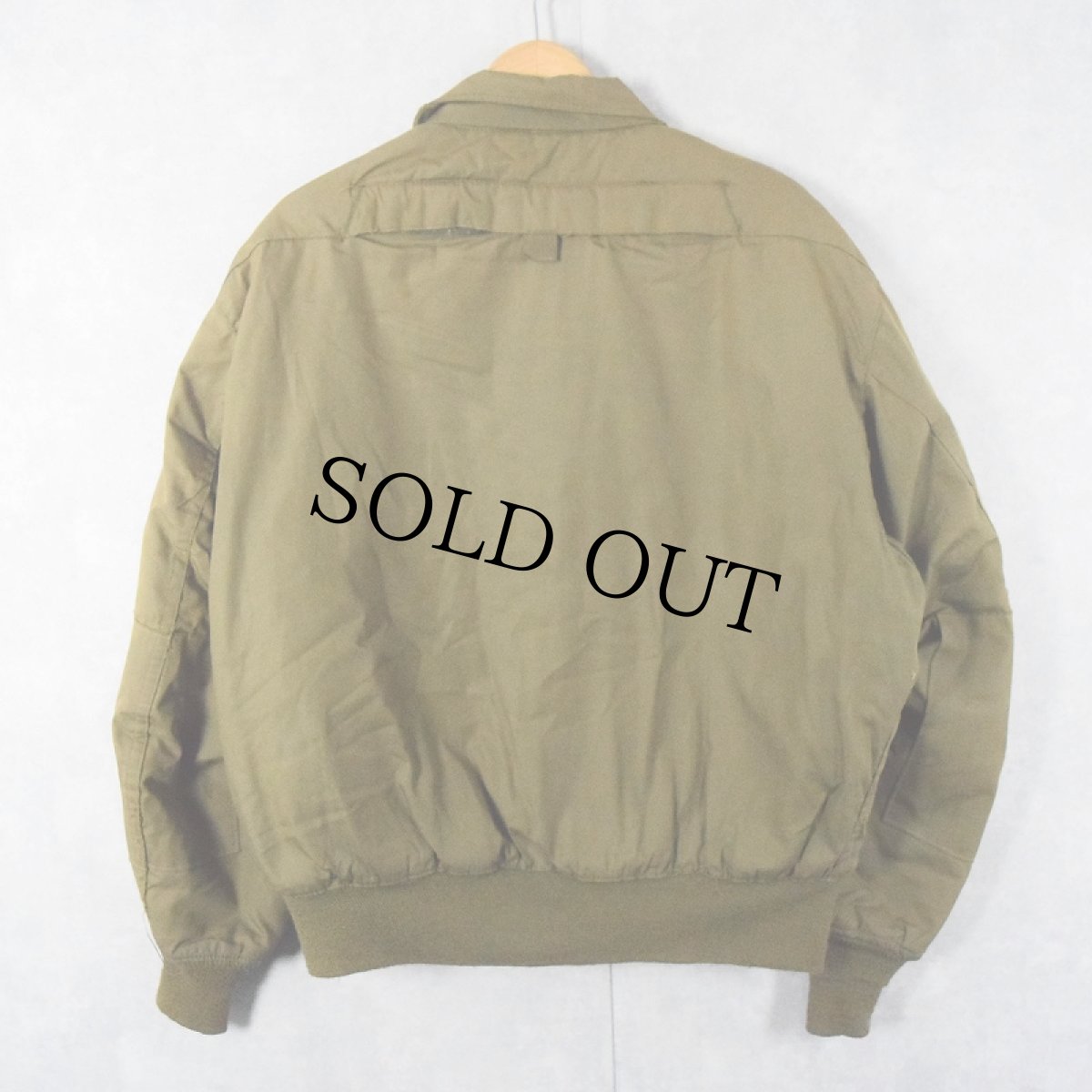 画像2: 80's U.S.ARMY CVC タンカースジャケット ノーメックス X-LARGE-REGULAR (2)