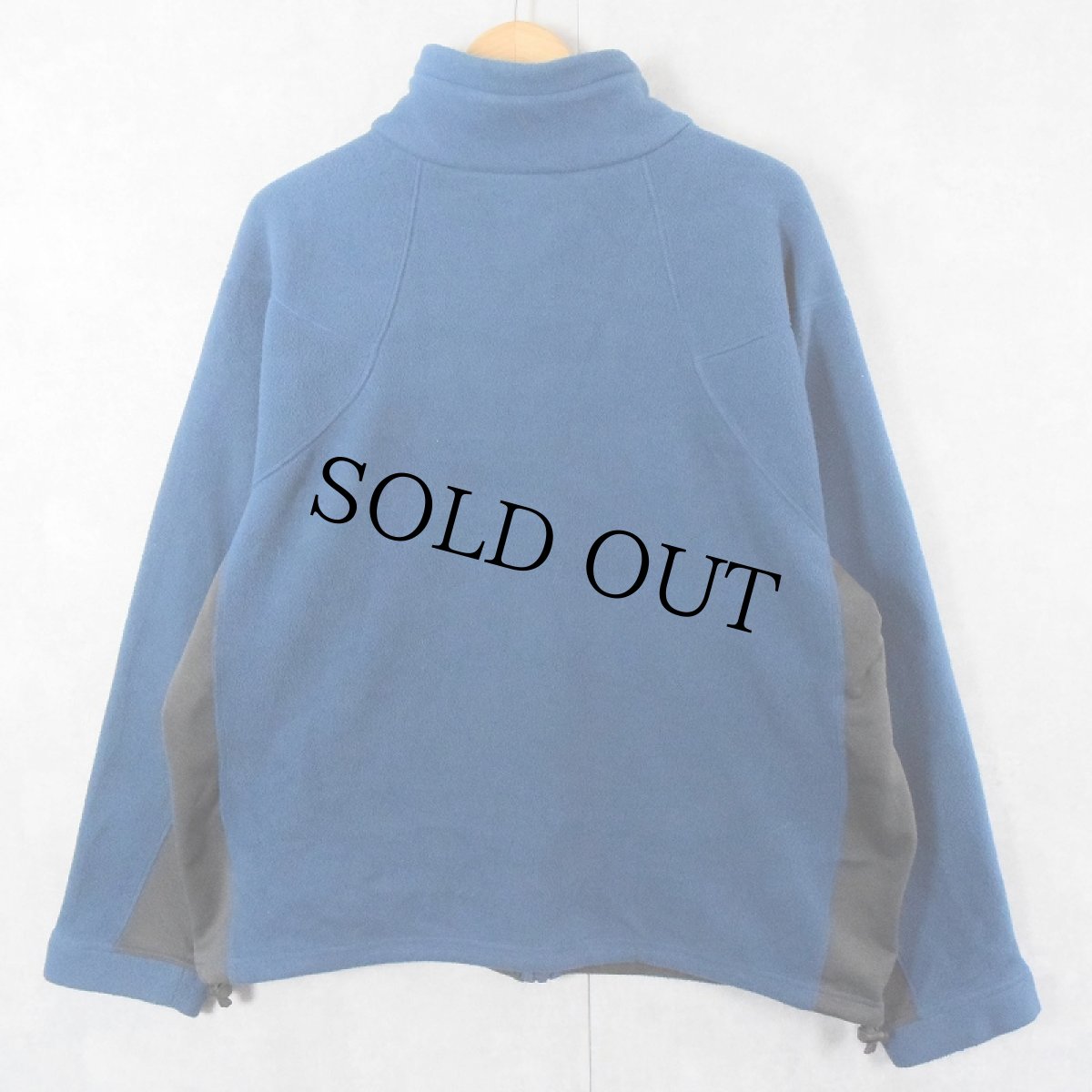 画像2: 2000's NIKE ACG ロゴ刺繍 フリースジャケット L (2)