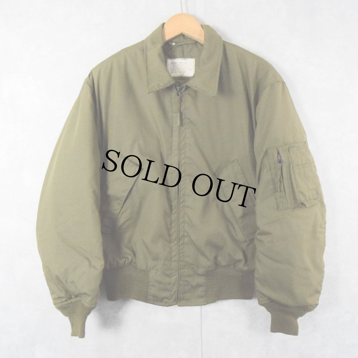 画像1: 70〜80's U.S.ARMY CVC タンカースジャケット ノーメックス MEDIUM-REGULAR (1)