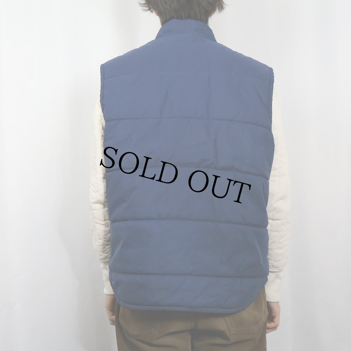 画像3: 70〜80's Lee USA製 "STORM RIDER" 中綿入り ウエスタンナイロンベスト L (3)