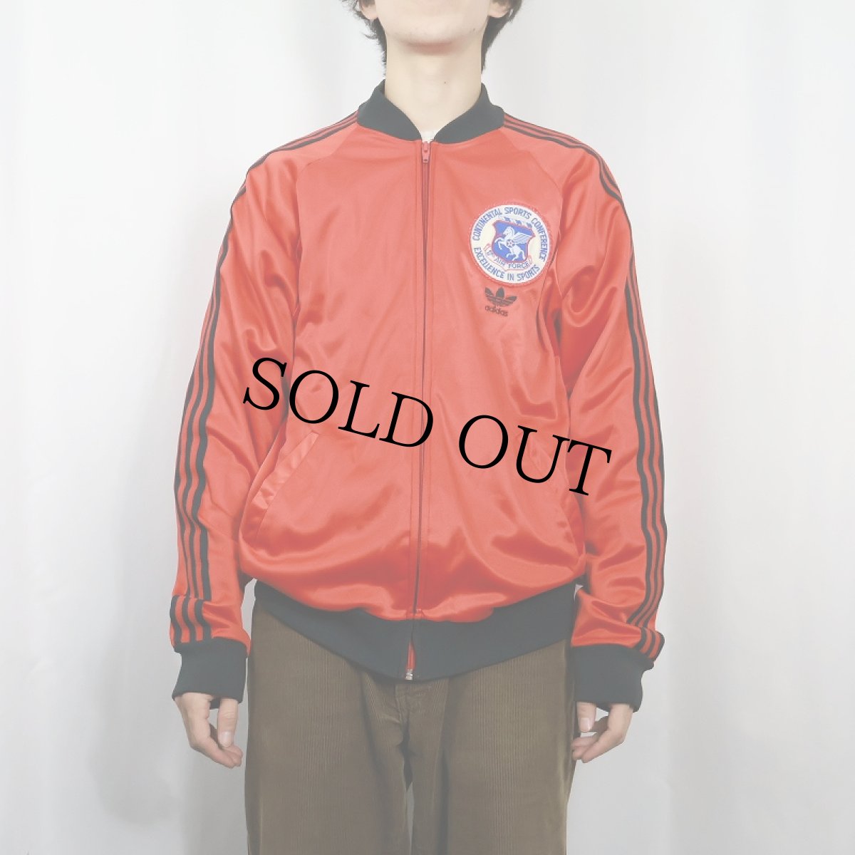 画像2: 80's adidas ATP USA製 ワッペン付き トラックジャケット XL (2)