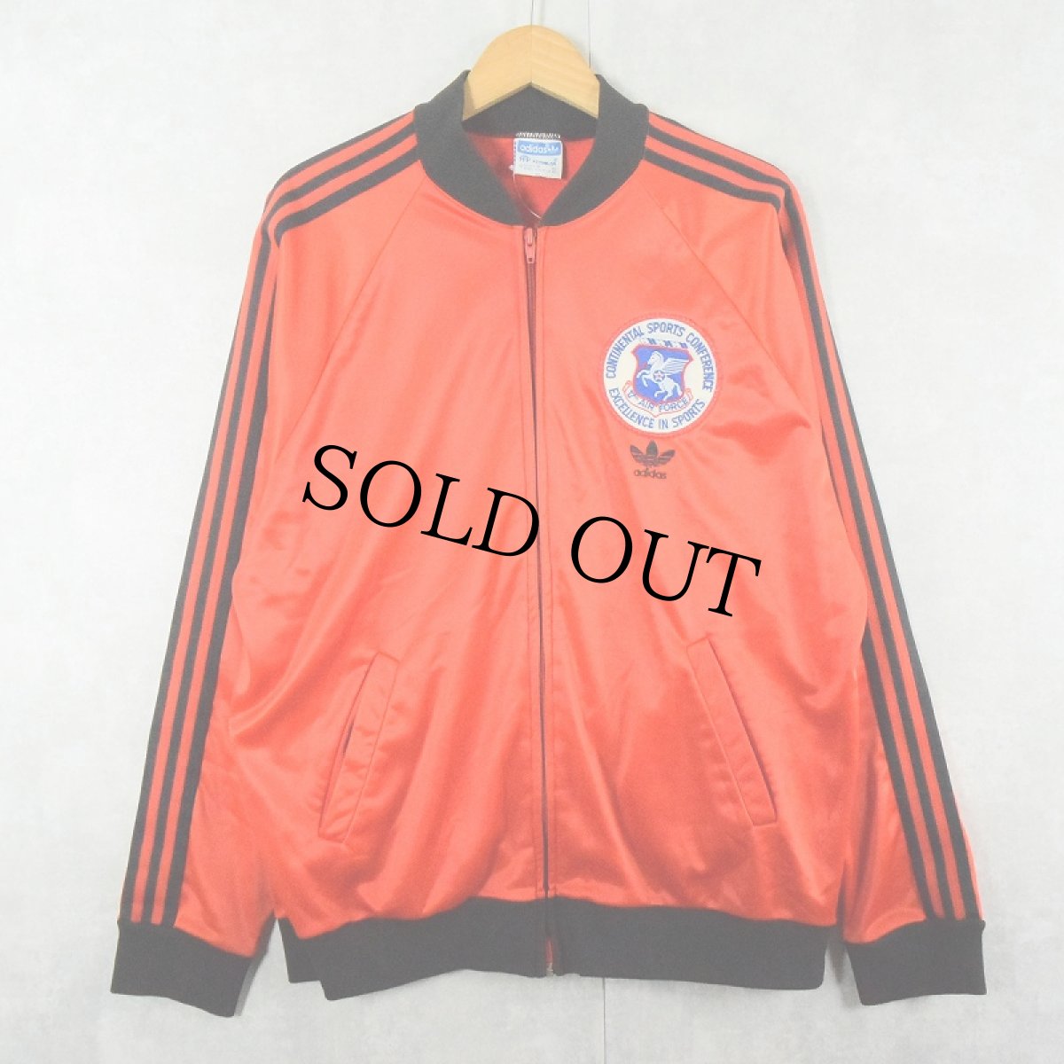 画像1: 80's adidas ATP USA製 ワッペン付き トラックジャケット XL (1)