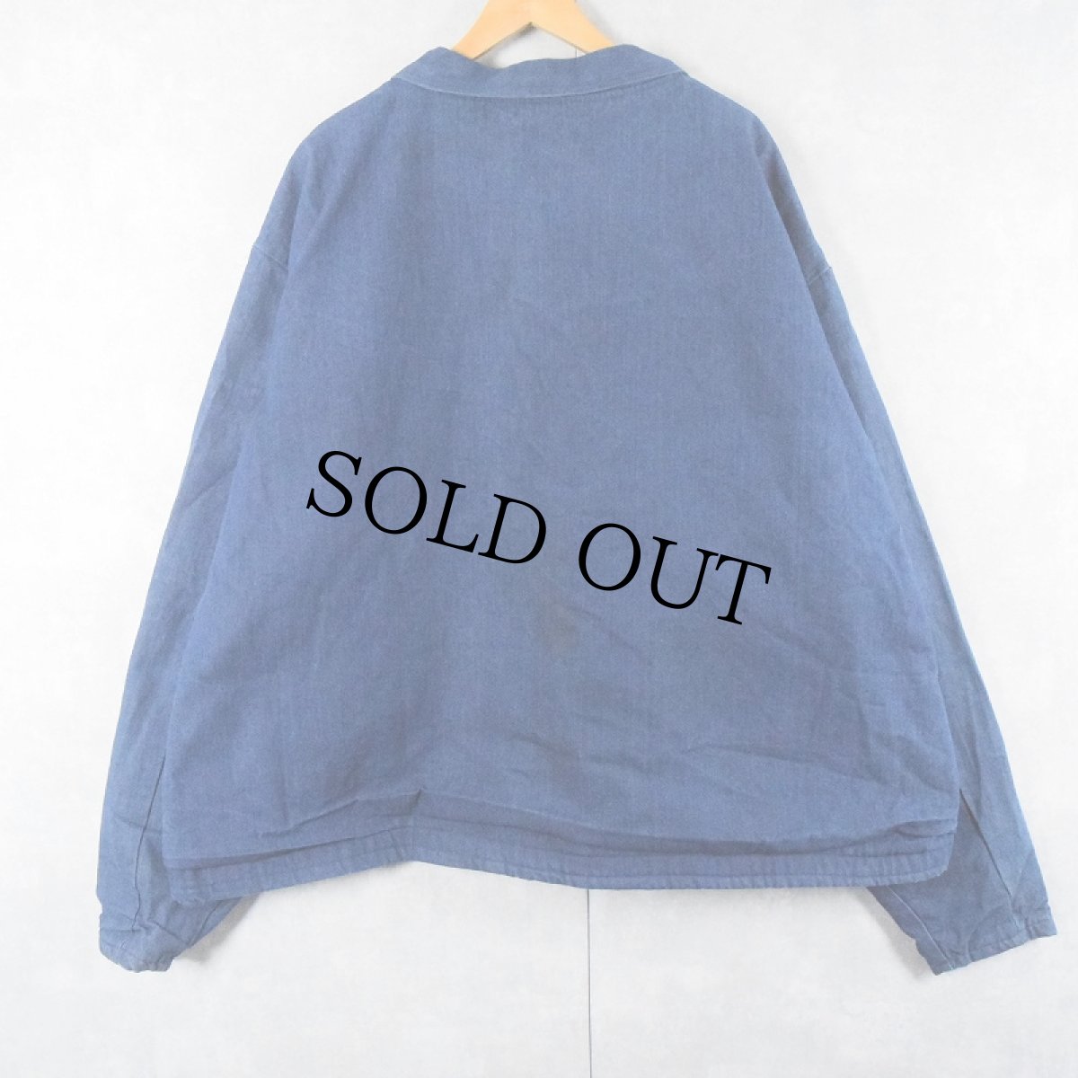 画像2: 80〜90's Robinson Textiles ブランケット付き デニムジャケット 6XL (2)