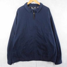 画像1: POLO Ralph Lauren ロゴ刺繍 コットンスイングトップ NAVY 3XLT (1)