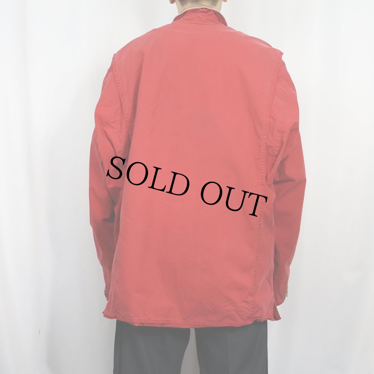 画像3: 90's BANANA REPUBLIC コットンハンティングジャケット L (3)