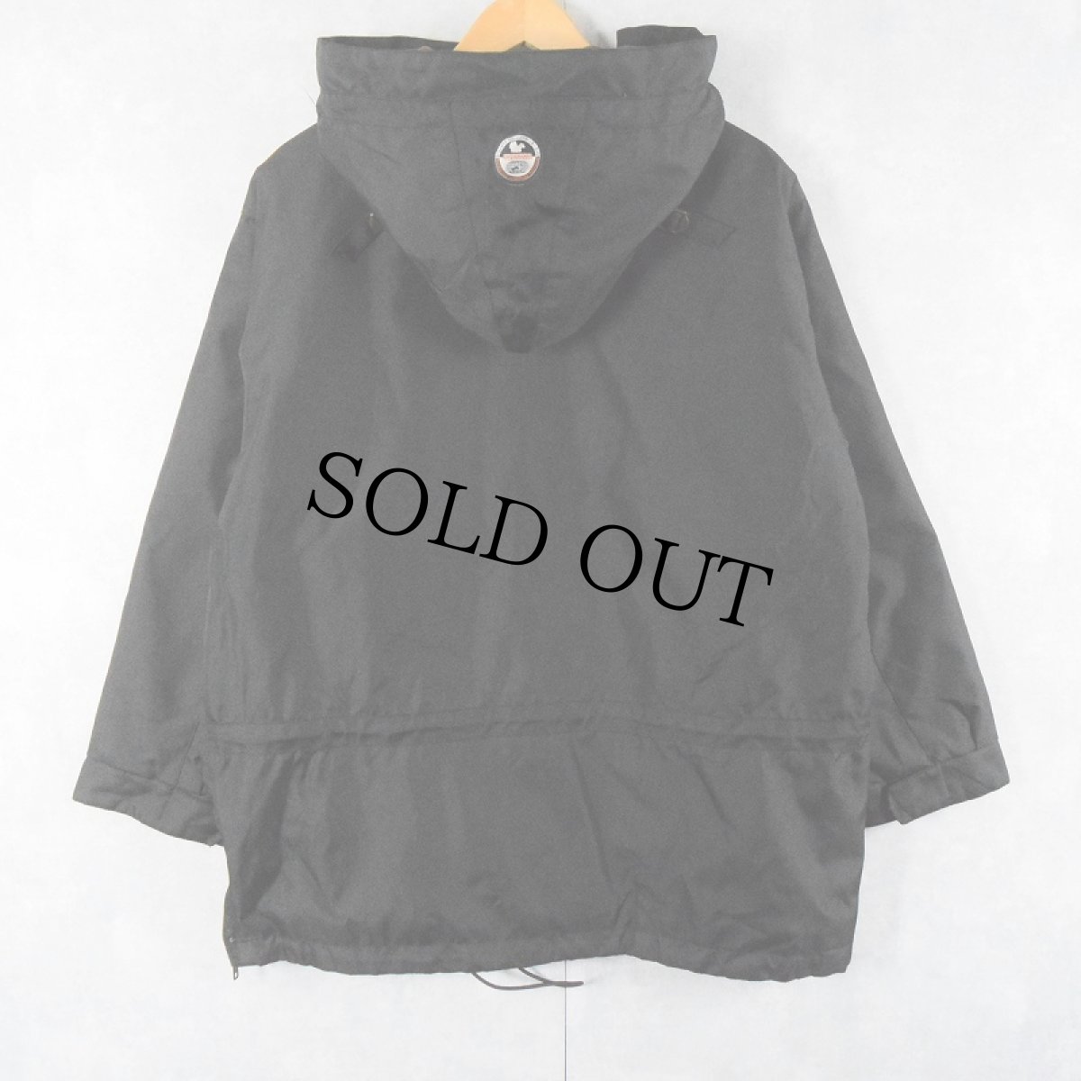 画像2: NAPAPIJRI "SKIDOO" アノラックパーカー BLACK L (2)