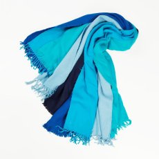 画像1: ink "FREELY SCARF" BLUE FREE (1)