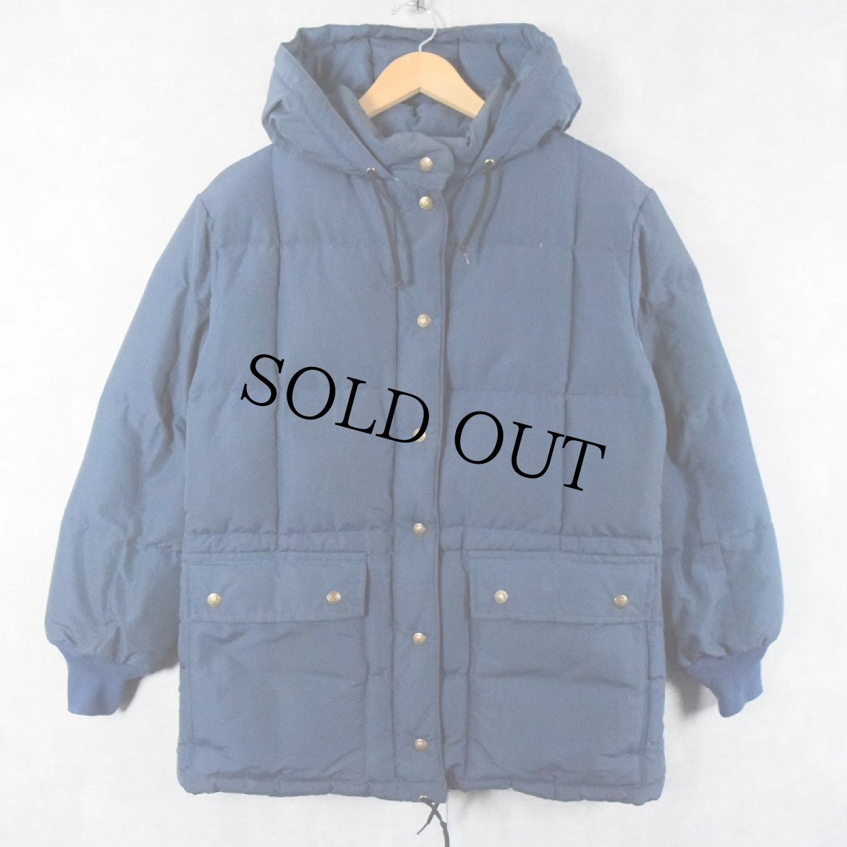 画像1: 70〜80's Eddie Bauer "GOOSE DOWN" キルティングダウンパーカー SMALL (1)