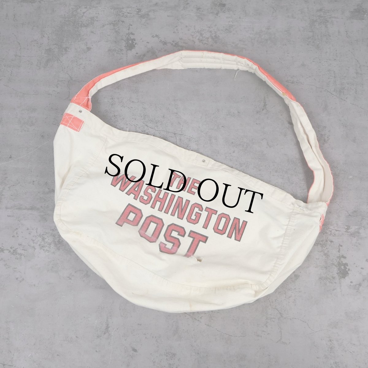 画像1: VINTAGE "THE WASHINGTON POST" ニュースペーパーバッグ (1)