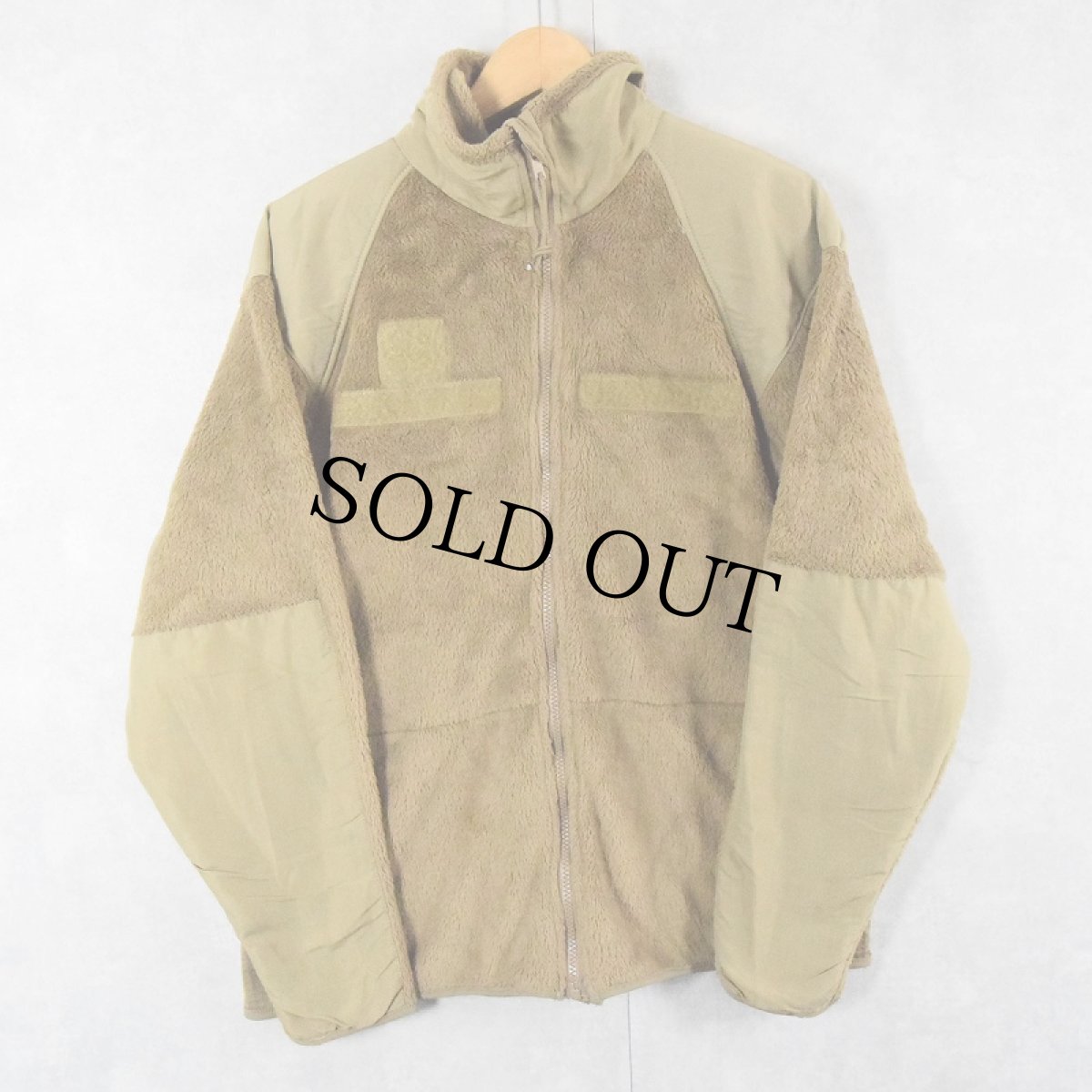 画像1: U.S.MILITARY ECWCS GEN3 Cold Weather コヨーテフリースジャケット MEDIUM-REGULAR (1)