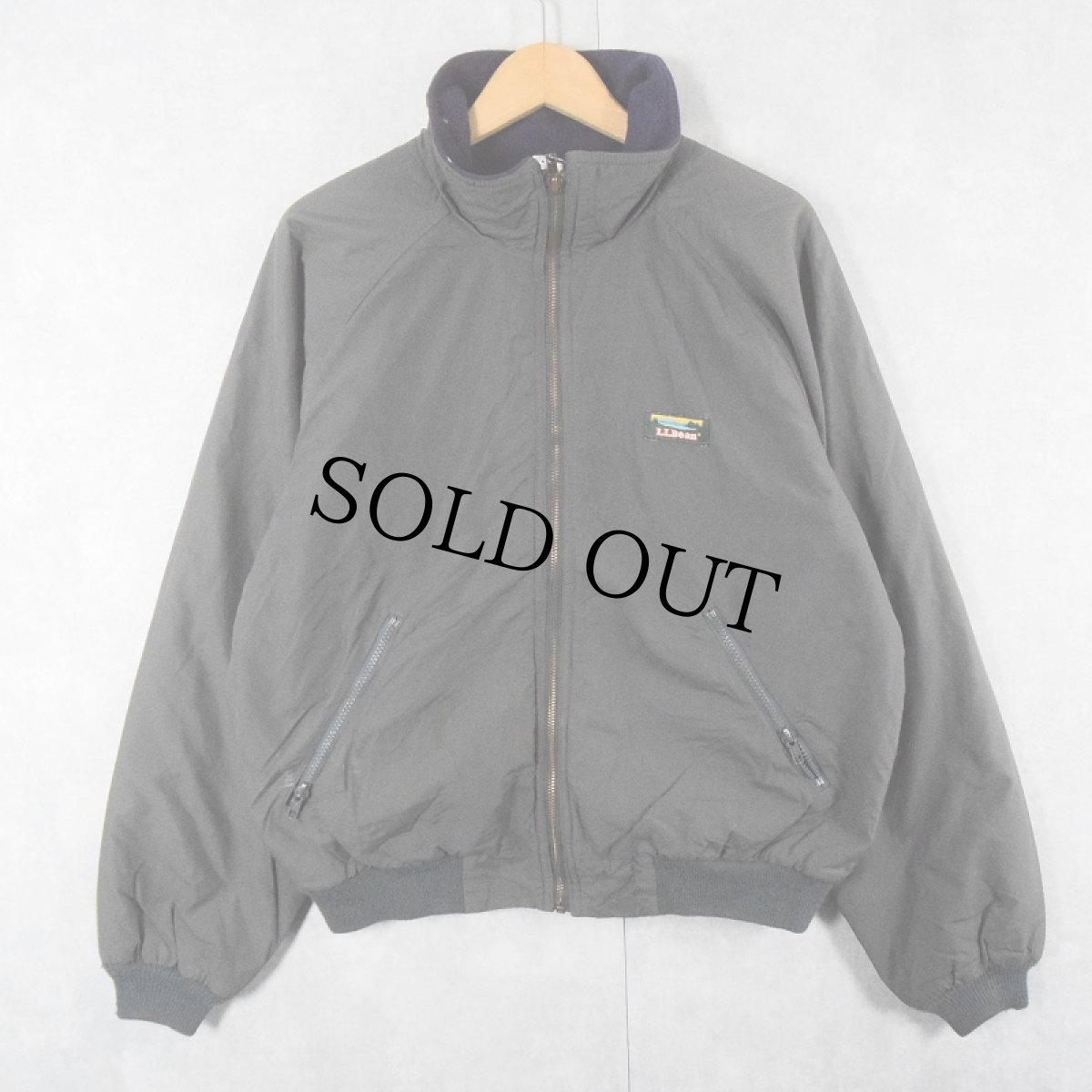 画像1: 80's L.L.Bean "Warm-up Jacket" フリースライナー シェルドジャケット (1)
