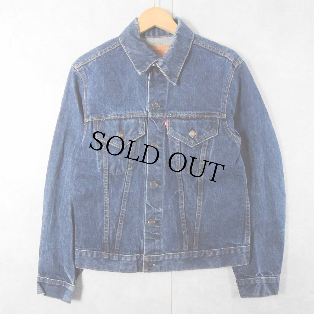 画像1: 70's Levi's 70505 USA製 デニムジャケット SIZE40 (1)