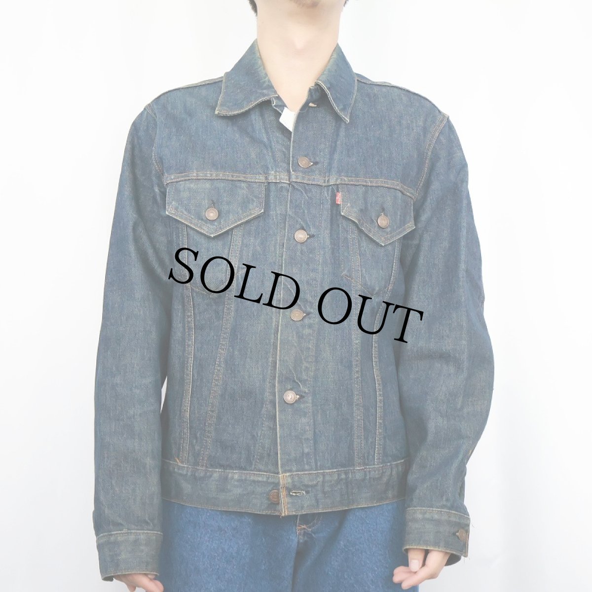 画像2: 70's Levi's 70505 USA製 デニムジャケット SIZE42 (2)