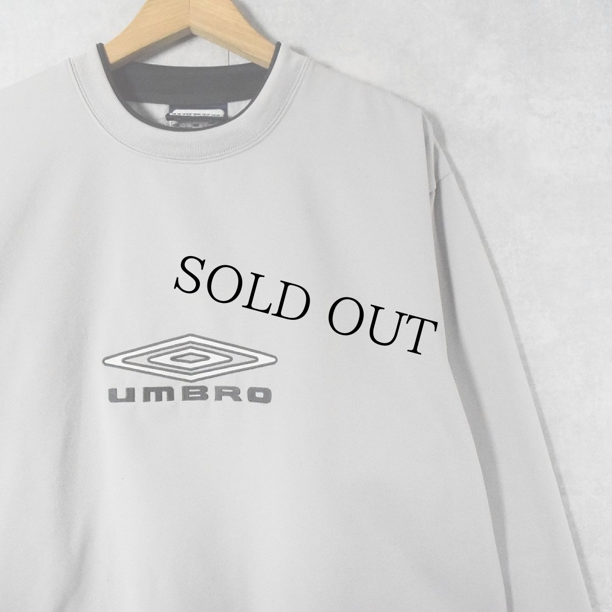 画像1: UMBRO ロゴ刺繍 ポリエステルスウェット L (1)