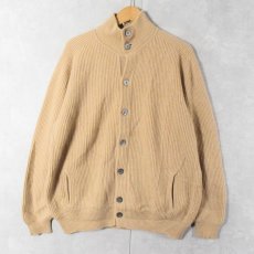 画像1: 90's〜 MANRICO ITALY製 カシミアニットカーディガン SIZE50 (1)