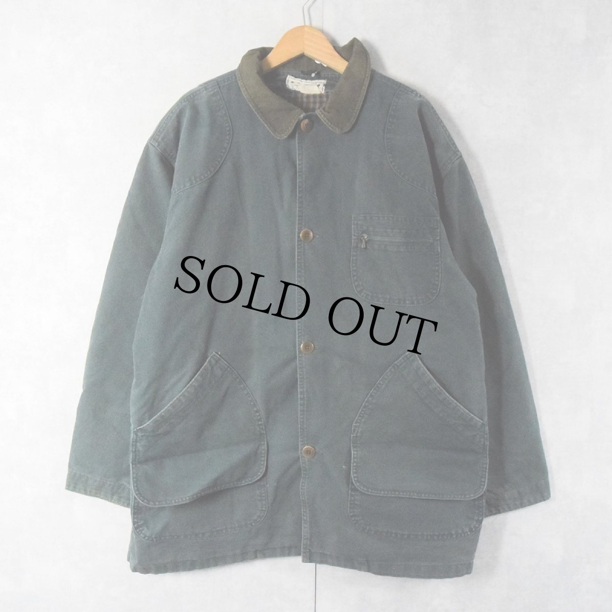 画像1: 80〜90's L.L.Bean プリマロフトライナー付き  ダックハンティングジャケット XL (1)
