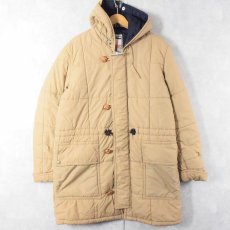 画像1: 70's MIGHTY-MAC USA製 中綿入り ラビットフード キルティングハーフジャケット SIZE38 (1)