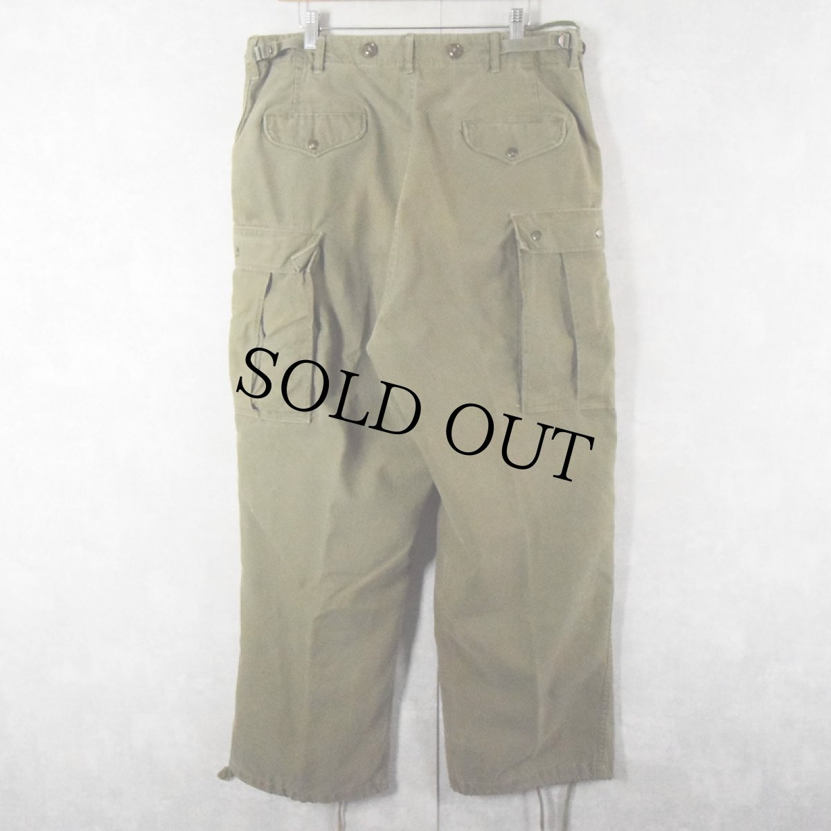 画像2: 50's U.S.ARMY M-51 TYPEII "スナップボタン" フィールドパンツ (2)