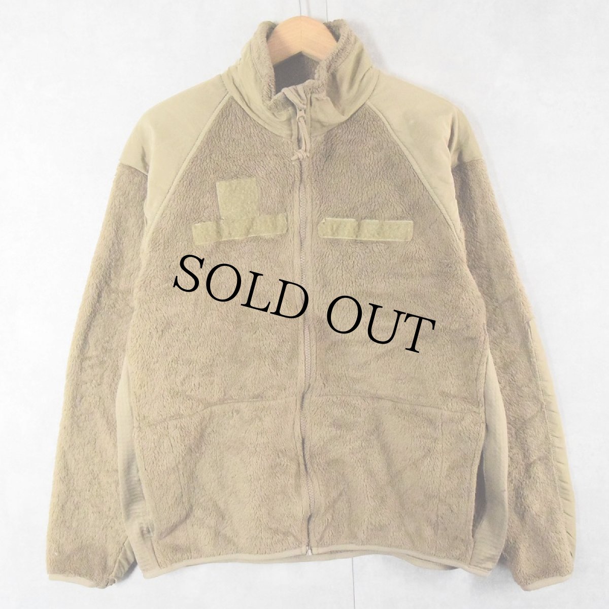 画像1: U.S.MILITARY ECWCS GEN3 Cold Weather コヨーテフリースジャケット MEDIUM-REGULAR (1)